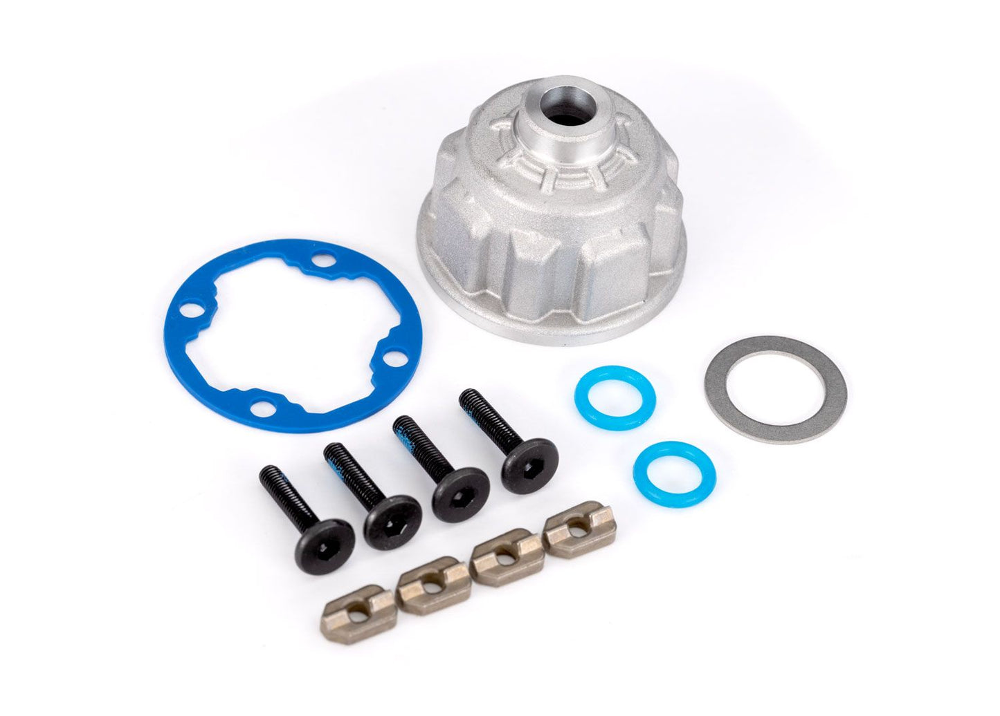 Aluminum Center Differential Cattier with Hardware for Maxx/Maxx Slash (TRA10281)