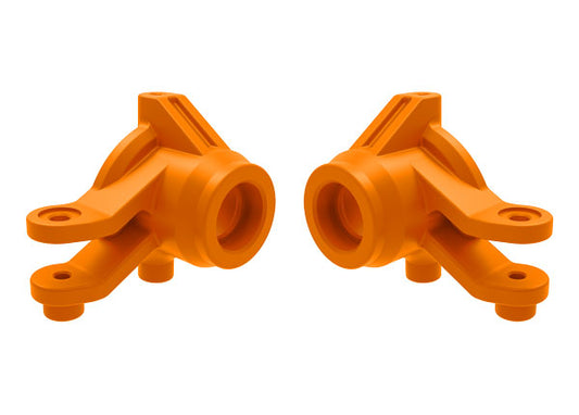 Steering Blocks Orange for Mini Maxx (TRA10736-ORNG)