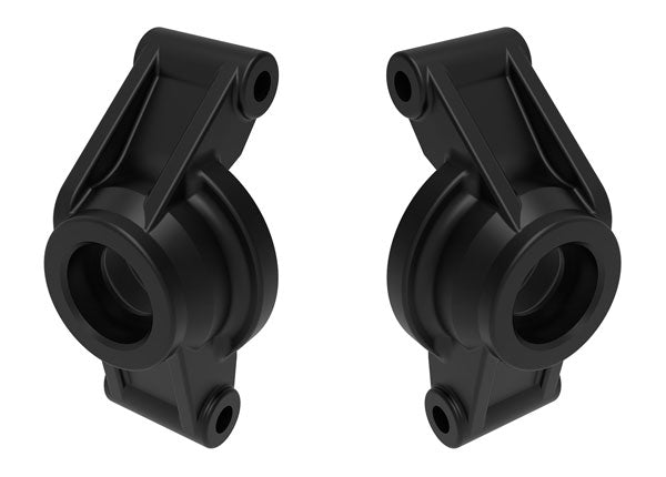 Rear Stub Axle Carriers Black for Mini Maxx (TRA10752-BLK)