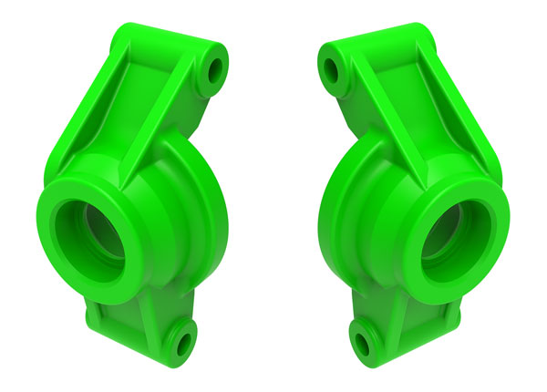 Rear Stub Axle Carriers Green for Mini Maxx (TRA10752-GRN)
