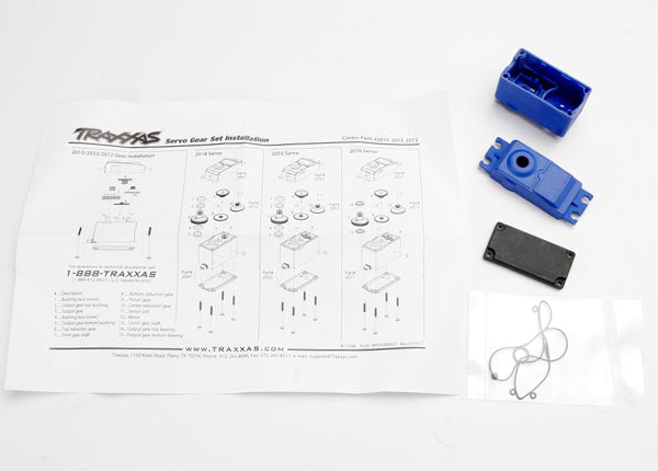 Servo Case with Gaskets for TRA2065/2075 Servo (TRA2074)