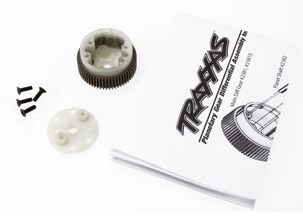 Differential Case with Steel Ring Gear for Bandit/Rustler/Slash/Stampede (TRA2381X)