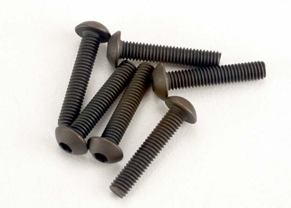 Buttonhead Screws 3x15mm (6) (TRA2579)