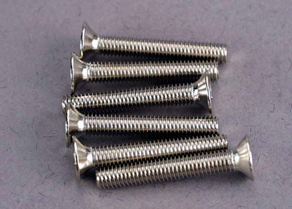 Flathead Screws 3x20mm (6) (TRA2590)