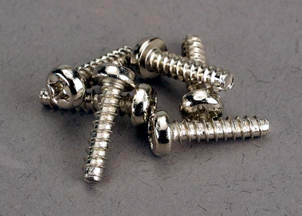 Roundhead Self-Tapping Screws 3x12mm (6) (TRA2676)