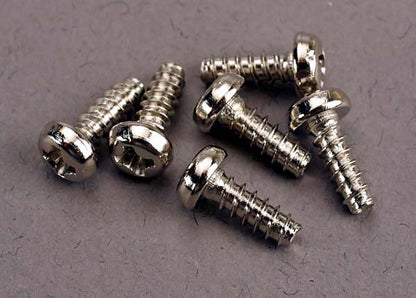 Roundhead Self-Tapping Screws 3x8mm (6) (TRA2682)