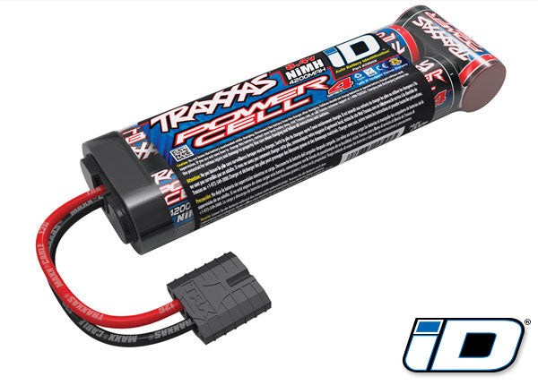 4200mAh 8.4V 7-Cell Flat Power Cell Long NiMH Battery Pack (TRA2950X)