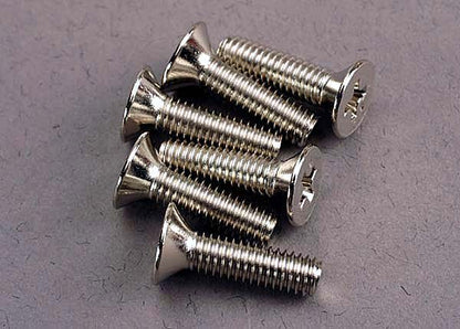 Flathead Screws 4x15mm (6) (TRA3167)