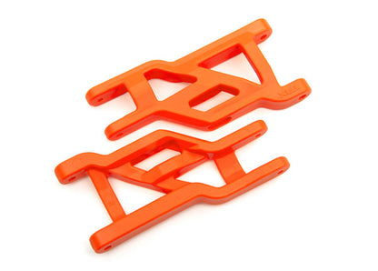 Heavy Duty Front Suspension Arms Orange for Nitro Slash/Rustler/Slash/Stampede (2) (TRA3631T)