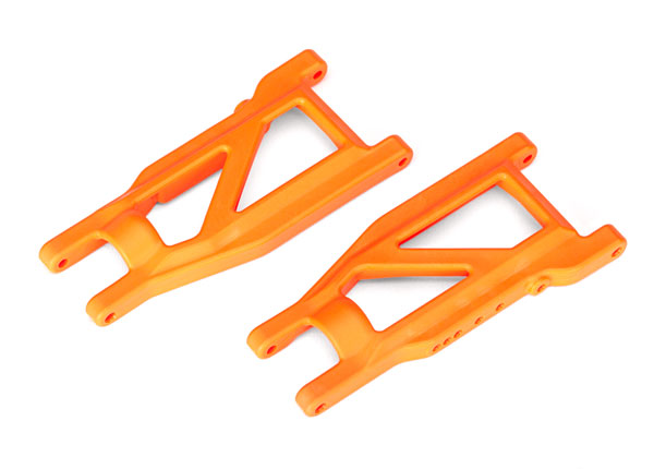 Heavy Duty Front/Rear Heavy Duty Suspension Arms Orange for Hoss/Rustler/Rustler 4x4/Slash 4x4/Stampede/Stampede 4x4/XO-1 (TRA3655T)