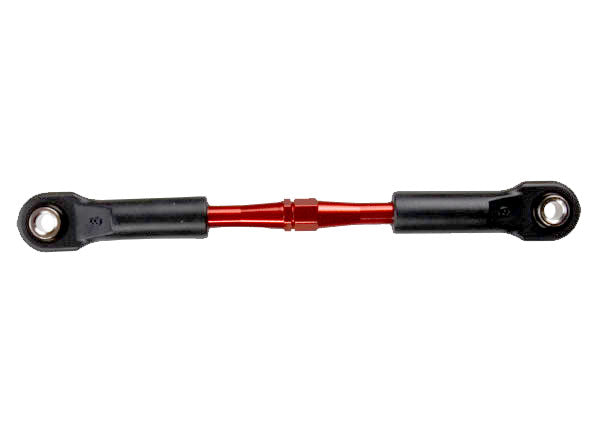 Aluminum Camber Link Turnbuckle 49mm Red for Rustler/Stampede (TRA3738)