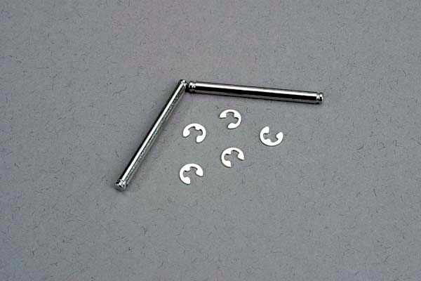 Suspension Pins 2.5x31.5mm with E-Clips for Bandit/Rustler/Stampede (TRA3740)