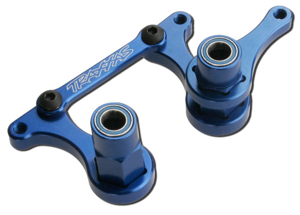 Aluminum Bellcrank Set Blue with Bearings for Bandit/Drag Slash/Nitro Slash/Rustler/Slash (TRA3743A)