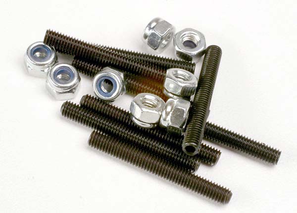 Set Screws 3x25mm with 3mm Lock Nuts (8) (TRA3962)