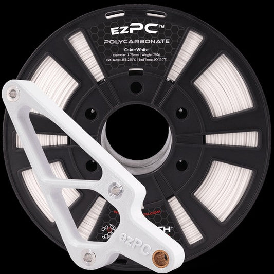 EZPC Polycarbonate 3D Printer Filament 1.75mm Diameter 750g White (3DXPC05010750WT1)