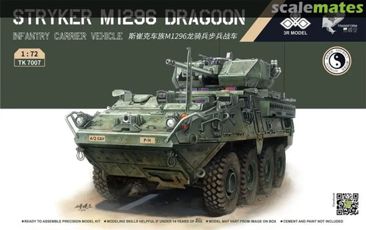 1/72 Stryker M1296 Dragoon Plastic Model Kit (3RMTK7007)