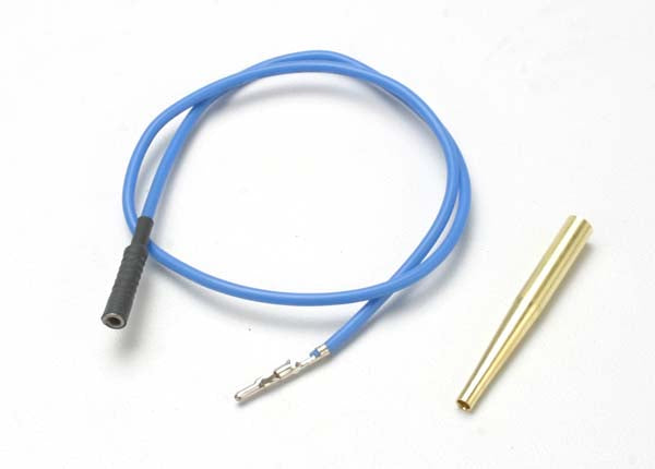 Long EZ-Start Glow Plug Ignition Wire Blue for Nitro Slash/Revo (TRA4581X)