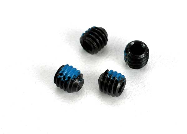 Set Screws 4mm with Threadlock (6) (TRA4897)