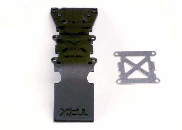 Front Skid Plate Black for E-Maxx/T-Maxx (TRA4937)