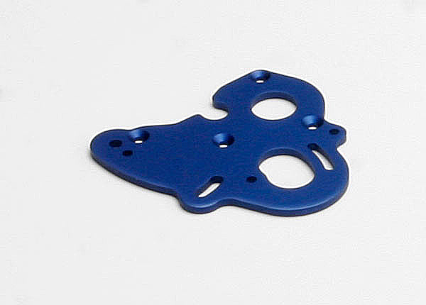 Aluminum Dual Motor Plate Blue for E-Revo/Summit (TRA5690)