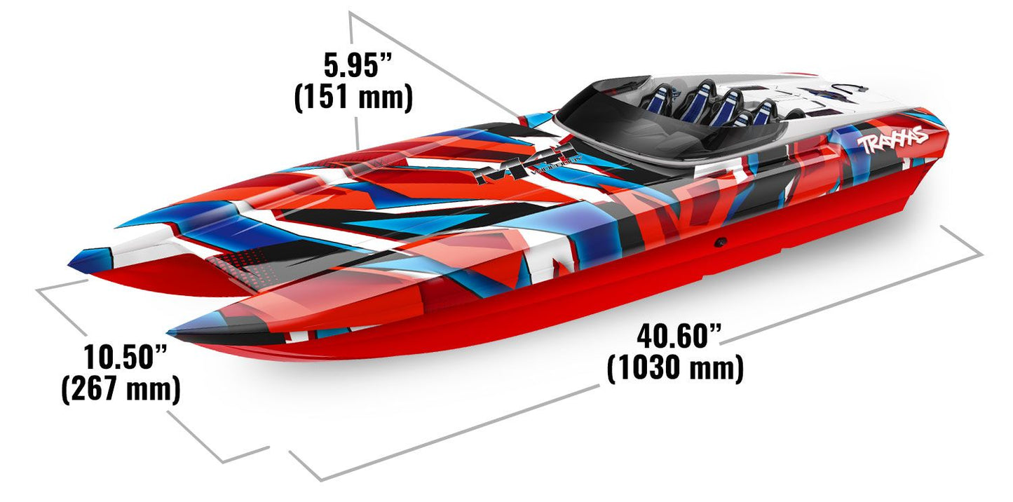 40" DCB M41 Widebody Catamaran