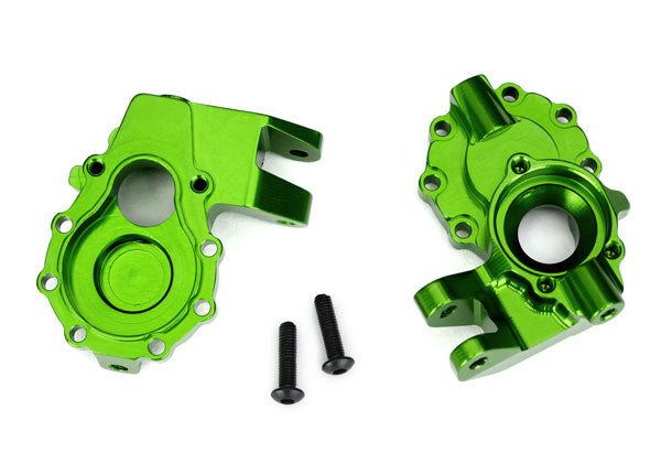 Aluminum Inner Front Portal Drive Housing Green for TRX-4 (2) (TRA8252G)
