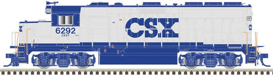EMD GP40-2 with Dynamic Brakes - LokSound and DCC - Master Gold(R) -- CSX 6292 (Early Scheme, blue, gray)