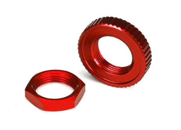 Aluminum Servo Saver Nuts Red for 4-Tec 2.0/3.0 (TRA8345R)