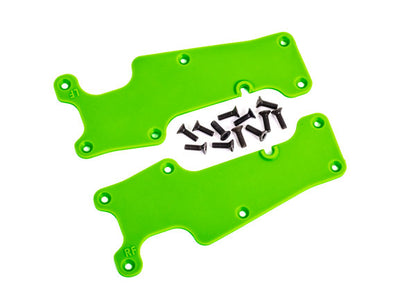 Front Suspension Arm Covers Green for Sledge (TRA9633G)