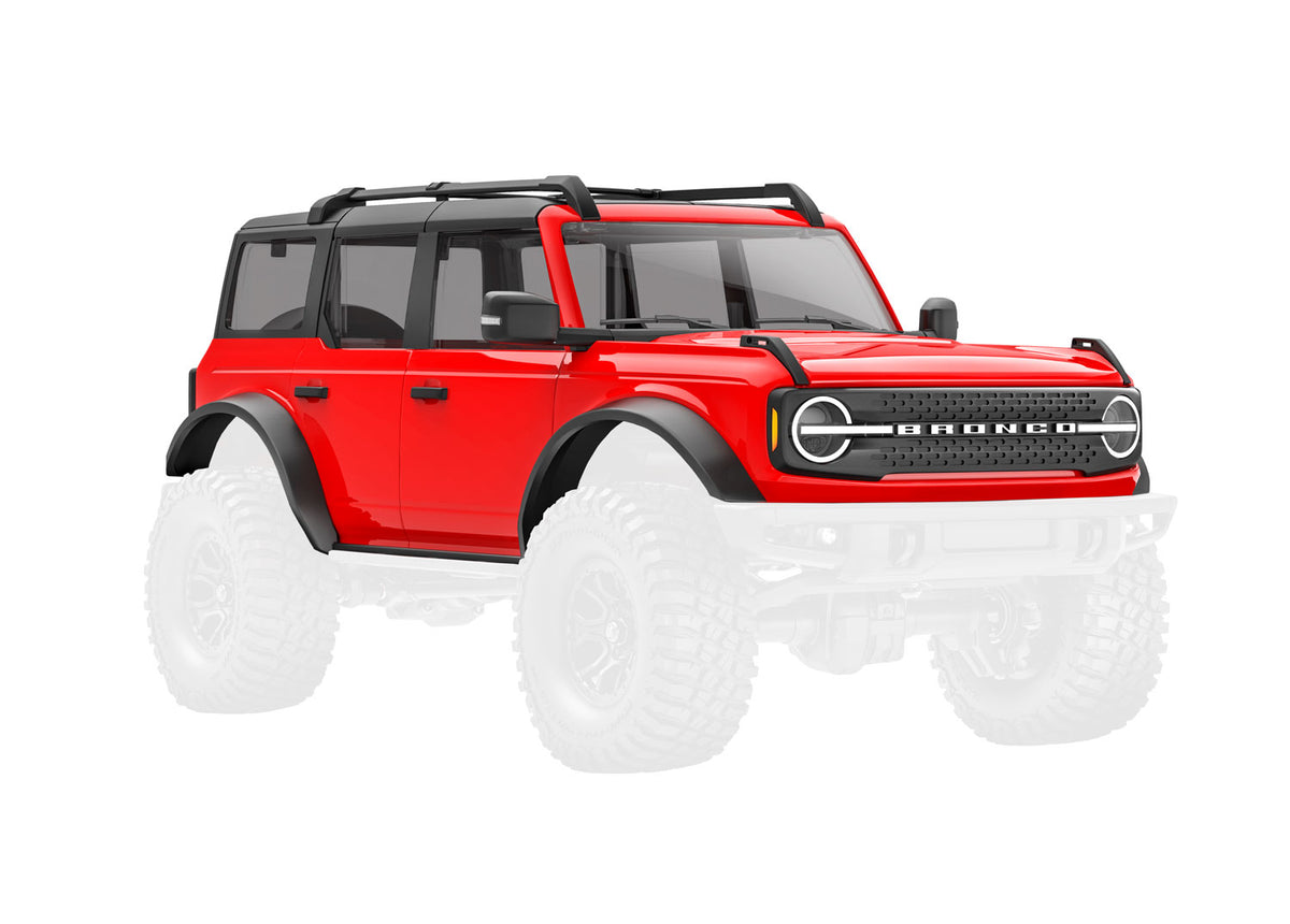 Body, Ford Bronco, complete, red (TRA9711RED)