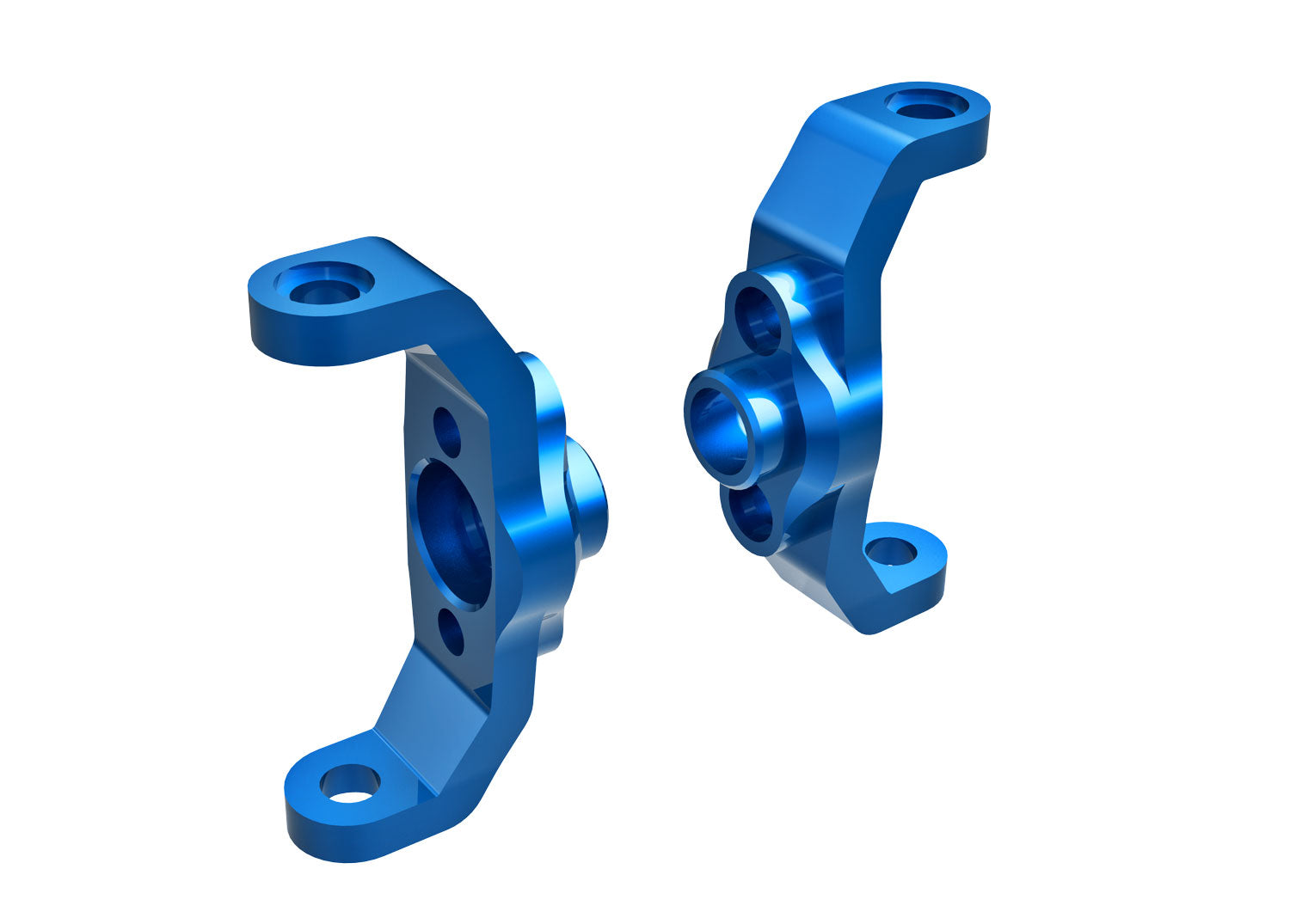 ALUMINUM CASTER BLOCKS BLUE (TRA9733BLUE)
