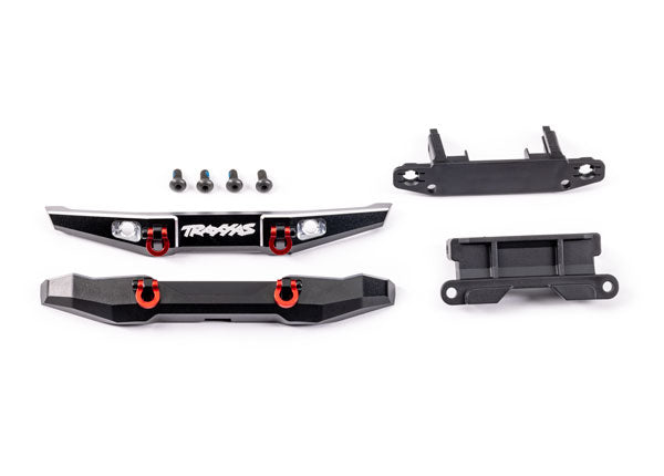 BUMPER FRONT (1) REAR (1) ALUM B (TRA9735X)