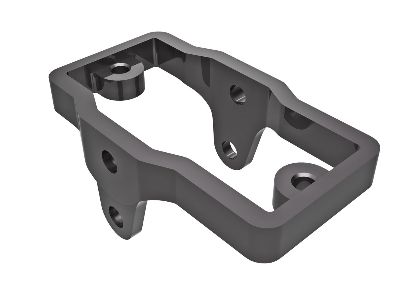 Servo mount, 6061-T6 aluminum (TRA9739GRAY)