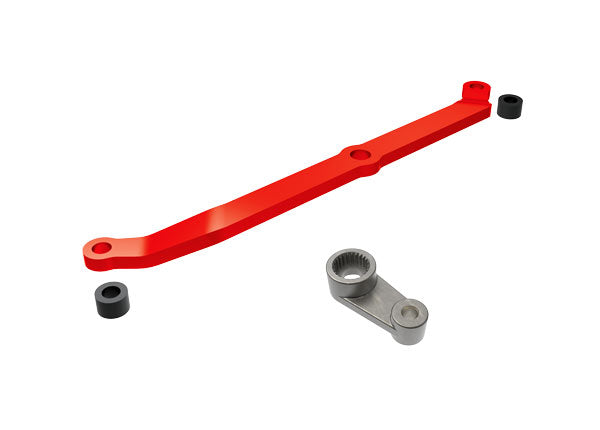 Steering link, 6061-T6 aluminu (TRA9748RED)