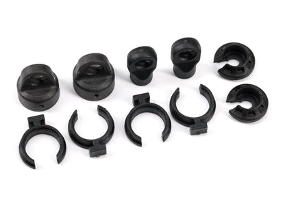 GTM Shock Caps and Spring Retainers with Rod Ends for TRX-4M (TRA9762A)