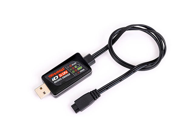 USB 2-Cell ID Balance Charger for TRX-4M (TRA9767)