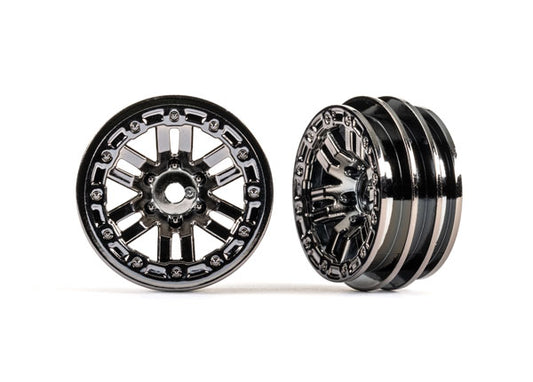 WHEELS BLACK CHRM 1.0 (2) (TRA9768BLKCR)