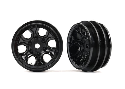 Ford Bronco 1.0" Black Wheels for TRX-4M (2) (TRA9770)