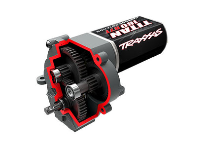Complete Low Range Crawl Transmission with Titan 87T Motor for TRX-4M (TRA9791R)