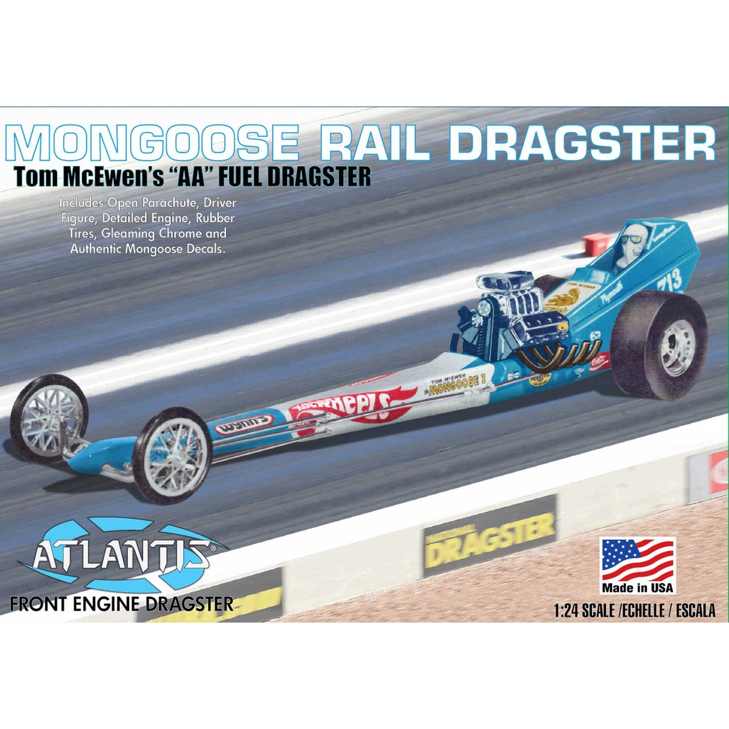 1/24 MONGOOSE RAIL DRAGSTER (AANM5695)
