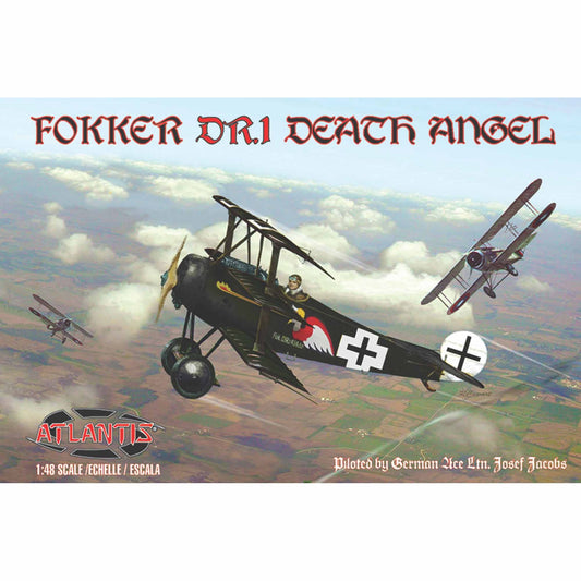 1/48 FOKKER DR1 DEATH ANGEL (AANA103)