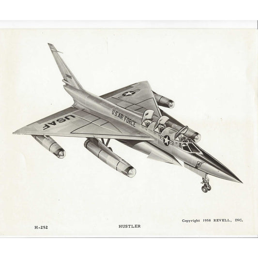 1/93 Convair B-58 Hustler Jet (AANH252)