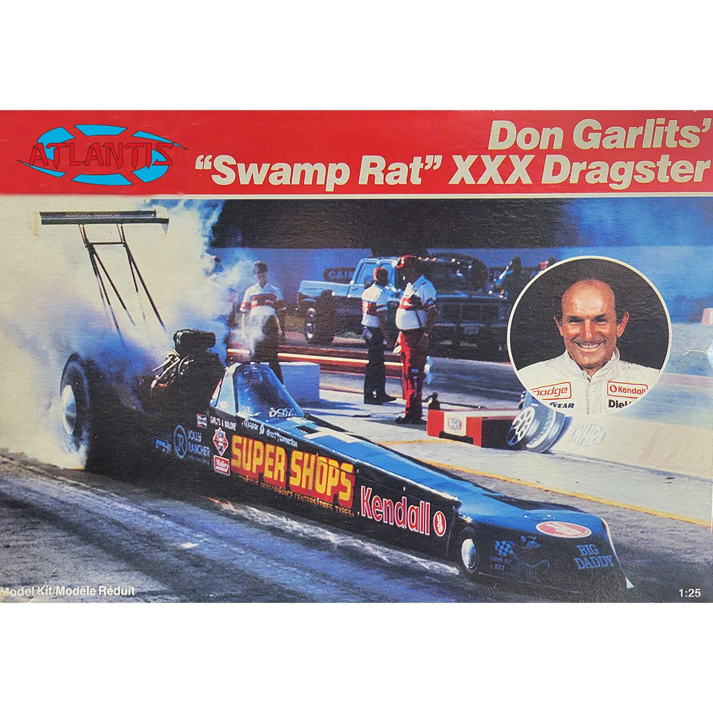 1/25 Don Garlits Swap Rat XXX Dragster Plastic Model Kit (AANH7152)