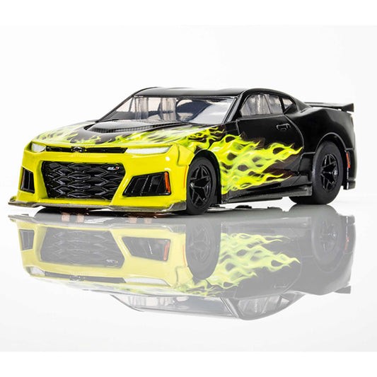 Camaro ZL1 2021 Wildfire Black/Lime