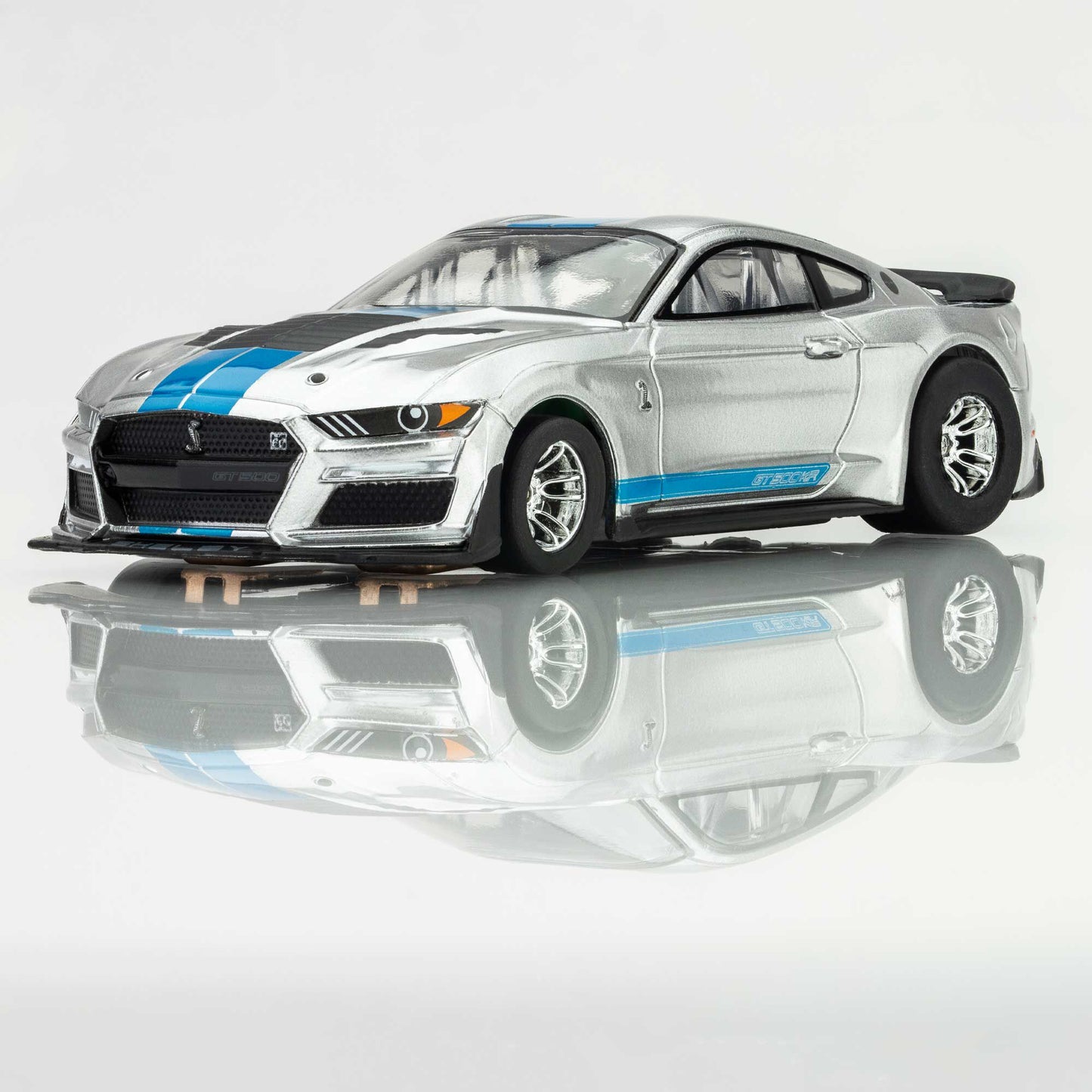 Mustang GT500KR Silver/Blue (AFX22099)