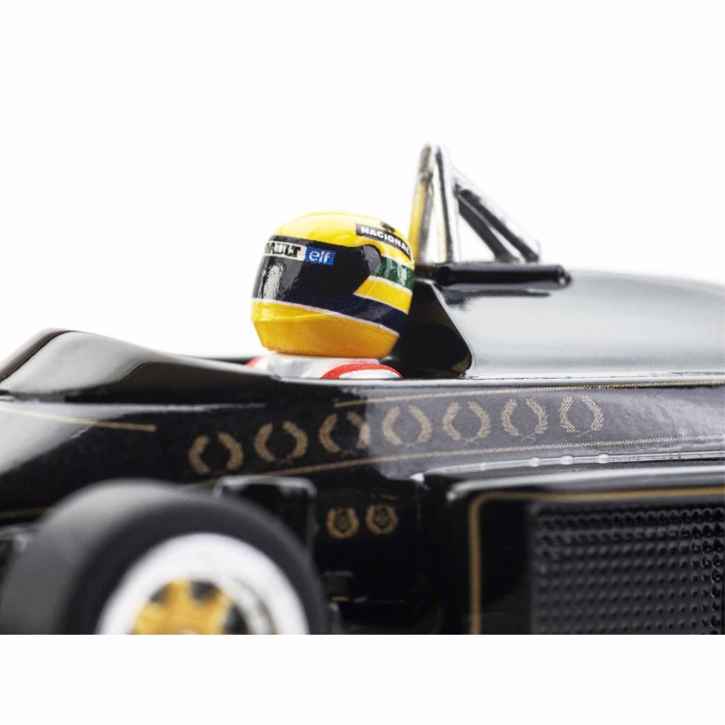 LOTUS 97T 1985 BLK/GOLD SENNA (AFX22113)