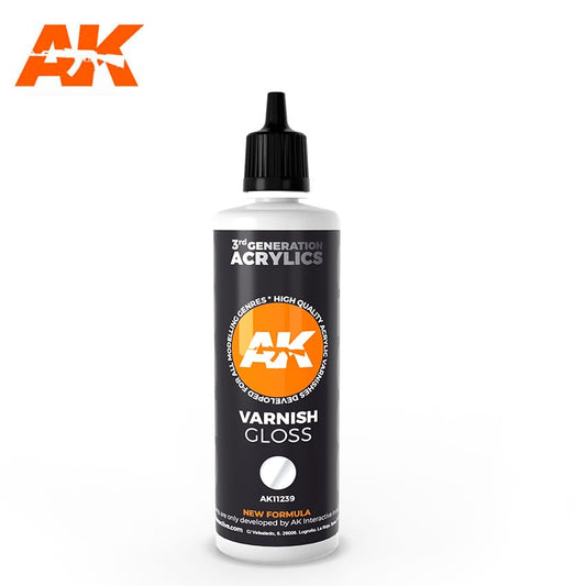 3G Gloss Varnish 100ml Bottle (AKI-11239)