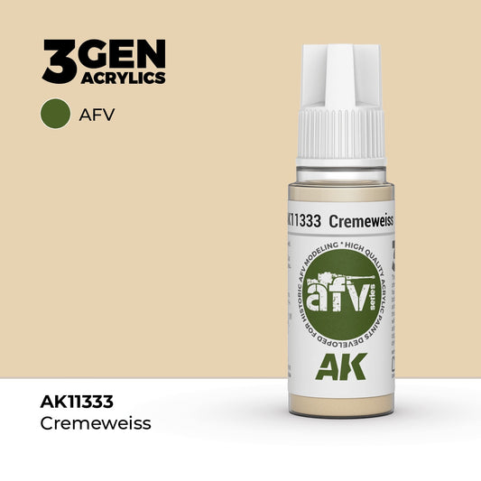 3G Cremeweiss 17ml Bottle Acrylic Paint (AKI-11333)
