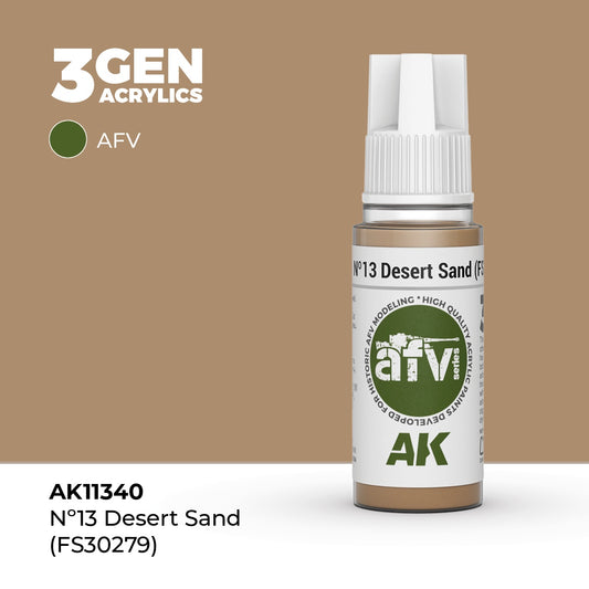 3G No13 Desert Sand (FS30279) 17ml Bottle Acrylic Paint (AKI-11340)