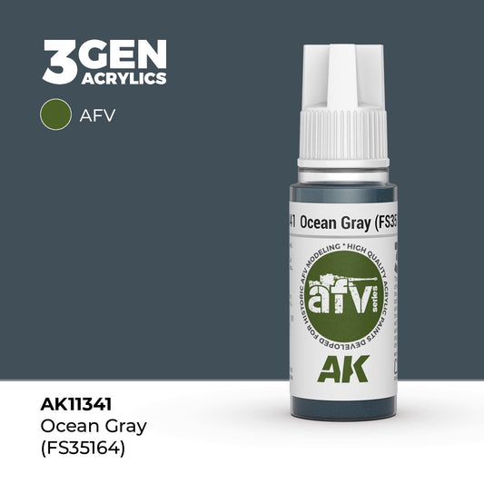 3G Ocean Gray (FS35164) 17ml Bottle Acrylic Paint (AKI-11341)